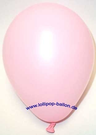 1 Stück Luftballon mit ca. 12,5 cm Ø, rosa